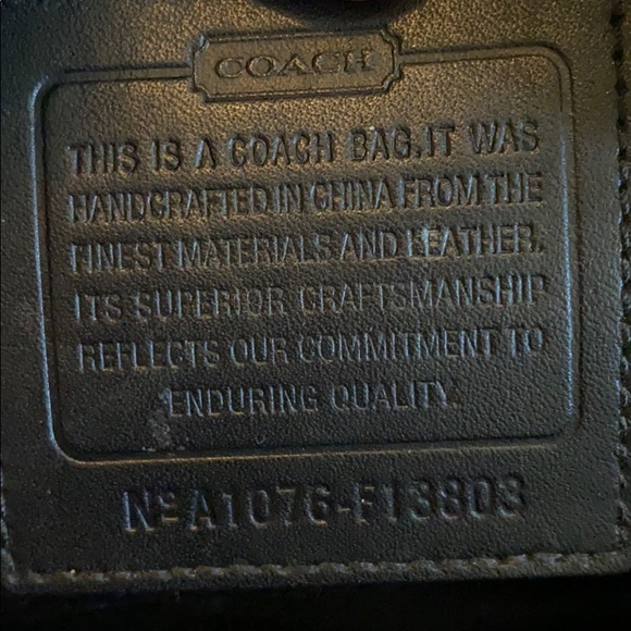 Coach Diaper Bag - Picture 3 of 4